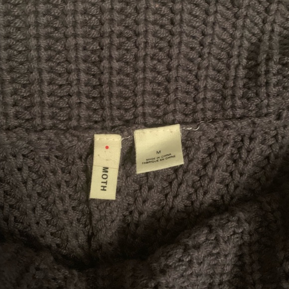 NWOT Anthropologie Moth cowl neck sweater Size M - Picture 4 of 4